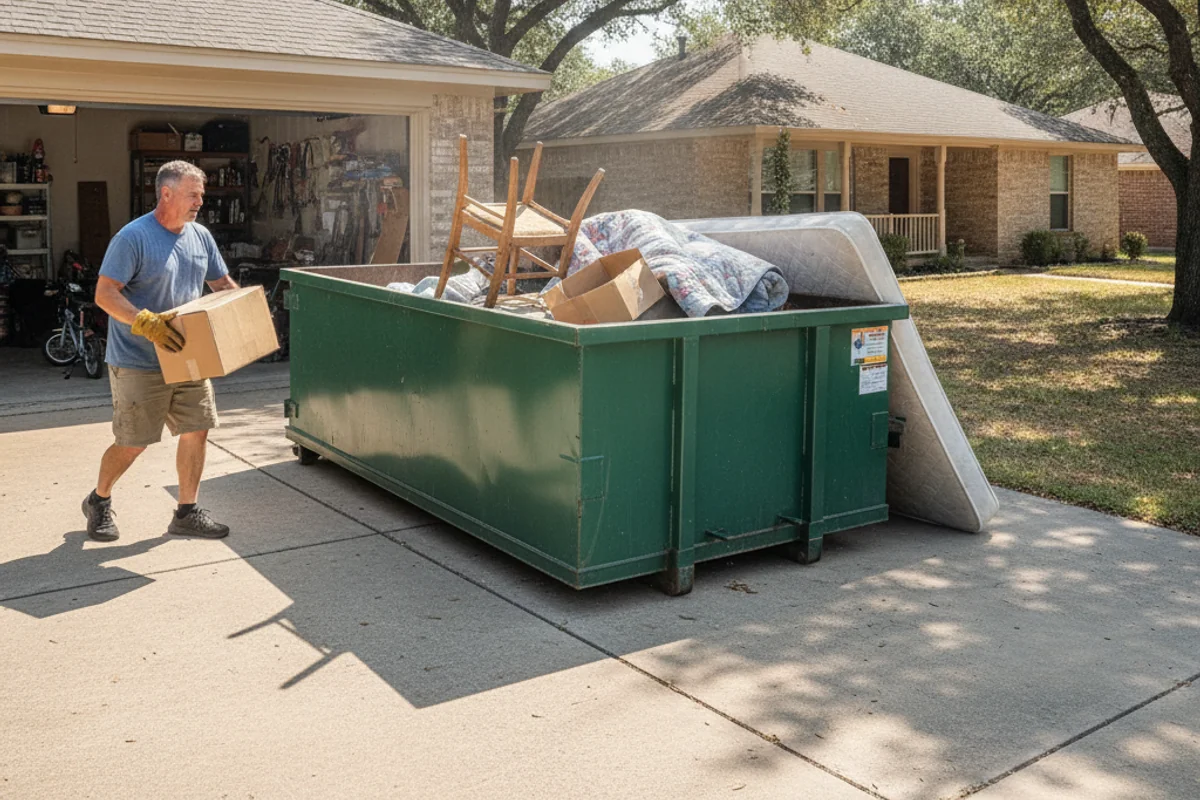 Junk Removal Dumpster service in Cibolo TX